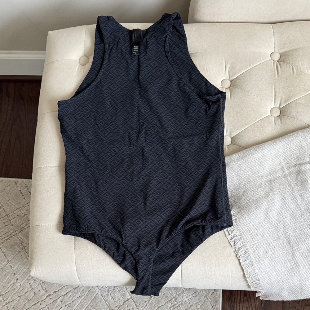 Fendi Black Sleeveless Top